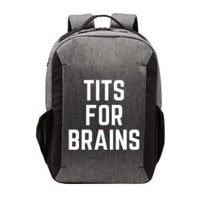 Funny Tits For Brains Sarcasm Saying Feminist Mama Christmas Vector Backpack