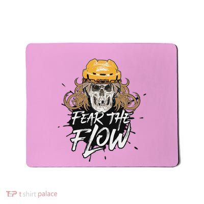 Fear The Flow Funny Hockey Hair Mousepad