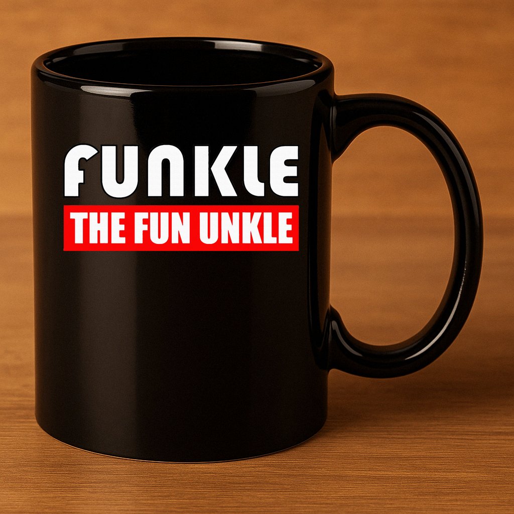 Funkle The Fun Uncle Fun Families Nephews 11oz C Handle Ceramic Mug