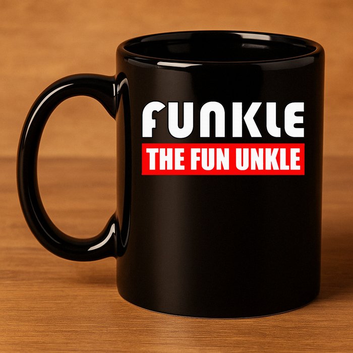 Funkle The Fun Uncle Fun Families Nephews 11oz C Handle Ceramic Mug