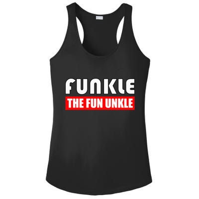 Funkle The Fun Uncle Fun Families Nephews Ladies PosiCharge Competitor Racerback Tank