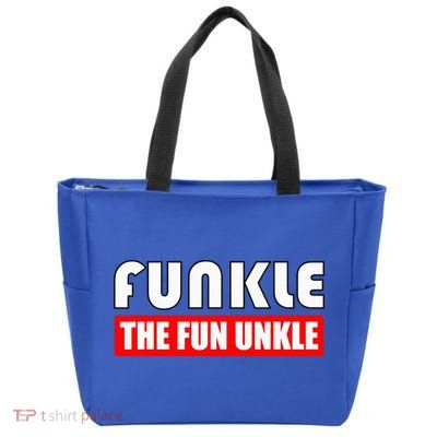 Funkle The Fun Uncle Fun Families Nephews Zip Tote Bag