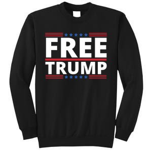 Free Donald Trump Republican Support Sweatshirt