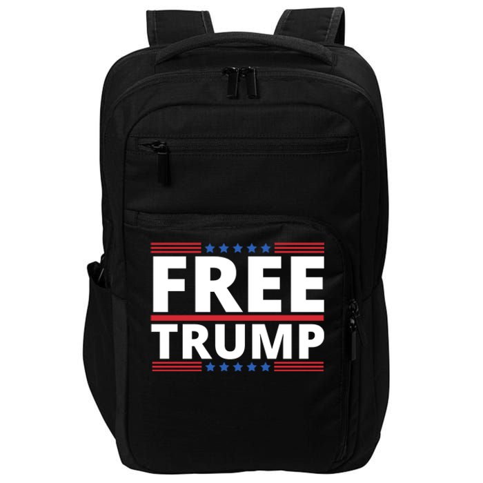 Free Donald Trump Republican Support Impact Tech Backpack