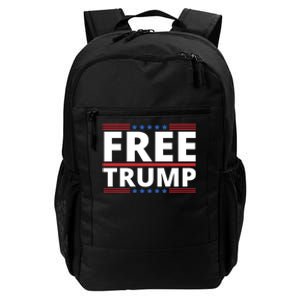 Free Donald Trump Republican Support Daily Commute Backpack