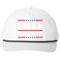 Free Donald Trump Republican Support Snapback Five-Panel Rope Hat