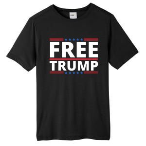 Free Donald Trump Republican Support Tall Fusion ChromaSoft Performance T-Shirt