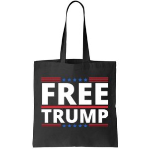 Free Donald Trump Republican Support Tote Bag