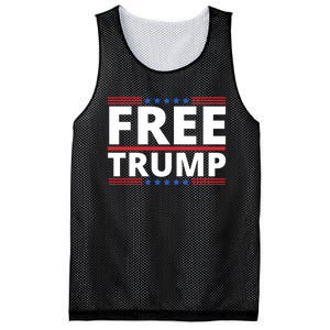 Free Donald Trump Republican Support Mesh Reversible Basketball Jersey Tank