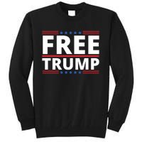 Free Donald Trump Republican Support Tall Sweatshirt