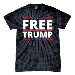 Free Donald Trump Republican Support Tie-Dye T-Shirt