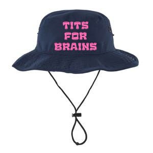 Funny Tits For Brains Sarcasm Saying Legacy Cool Fit Booney Bucket Hat