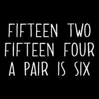 Fifn Two Fifn Four A Pair Is Six Cribbage Fan Sweatshirt