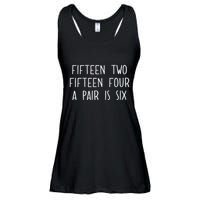 Fifn Two Fifn Four A Pair Is Six Cribbage Fan Ladies Essential Flowy Tank
