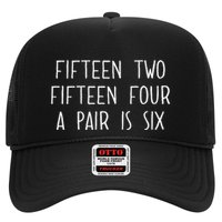 Fifn Two Fifn Four A Pair Is Six Cribbage Fan Trucker Hat