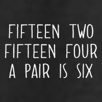 Fifn Two Fifn Four A Pair Is Six Cribbage Fan Trucker Hat
