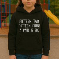 Fifn Two Fifn Four A Pair Is Six Cribbage Fan Kids Hoodie