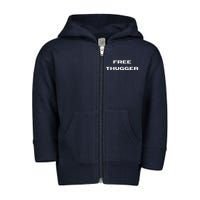 Free Thugger Toddler Zip Fleece Hoodie