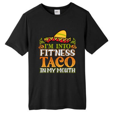 Fitness Taco Fun Quote Tall Fusion ChromaSoft Performance T-Shirt