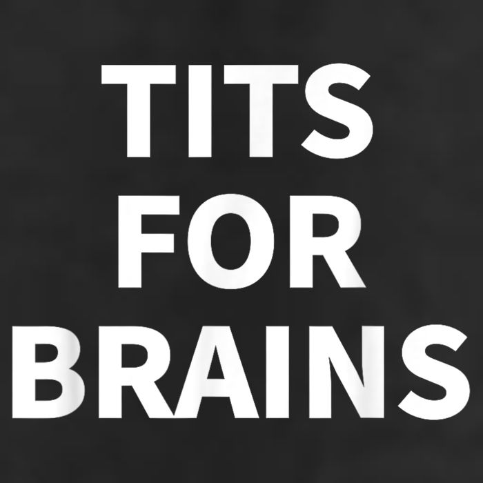 Funny Tits For Brains Sarcasm Saying Feminist Cool Comfort Performance Bucket Hat