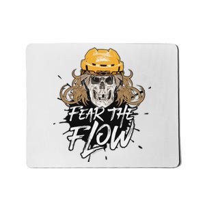 Fear The Flow Funny Hockey Hair Mousepad