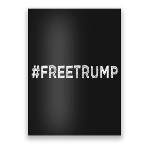 Free Trump, Free Donald Trump 2024 Poster