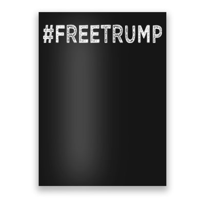 Free Trump, Free Donald Trump 2024 Poster