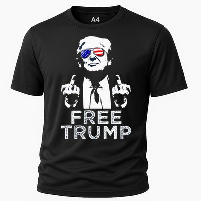 Free Trump Free Donald Trump 2024 Cooling Performance Crew T-Shirt