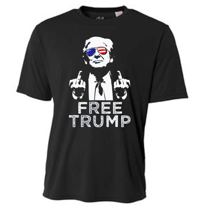 Free Trump Free Donald Trump 2024 Cooling Performance Crew T-Shirt