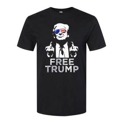 Free Trump Free Donald Trump 2024 Softstyle CVC T-Shirt