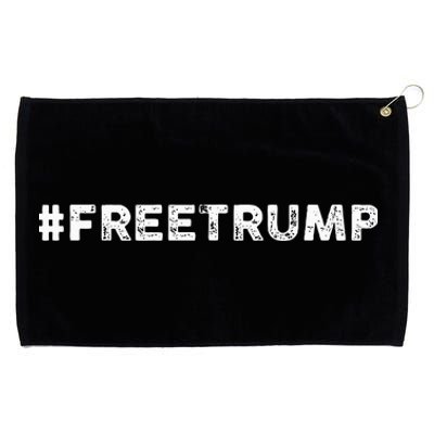 Free Trump Free Donald Trump 2024 Grommeted Golf Towel