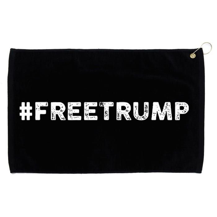 Free Trump Free Donald Trump 2024 Grommeted Golf Towel