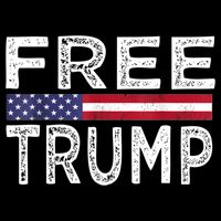 Free Trump, Free Donald Trump 2024 Backpack