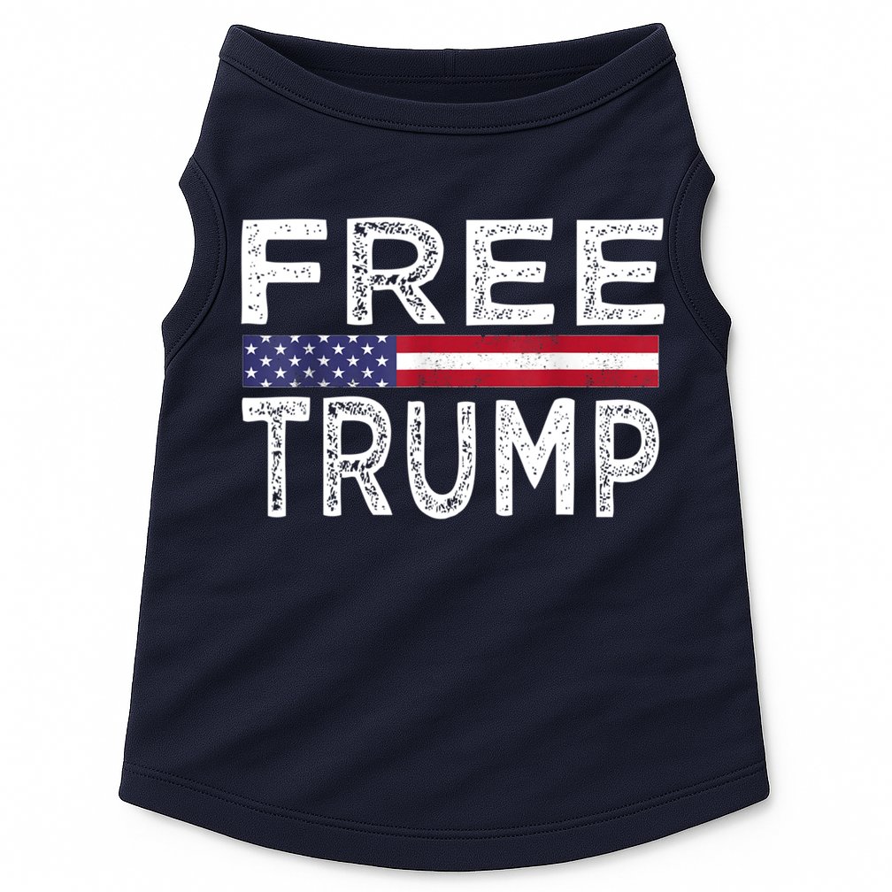 Free Trump, Free Donald Trump 2024 Doggie Tank