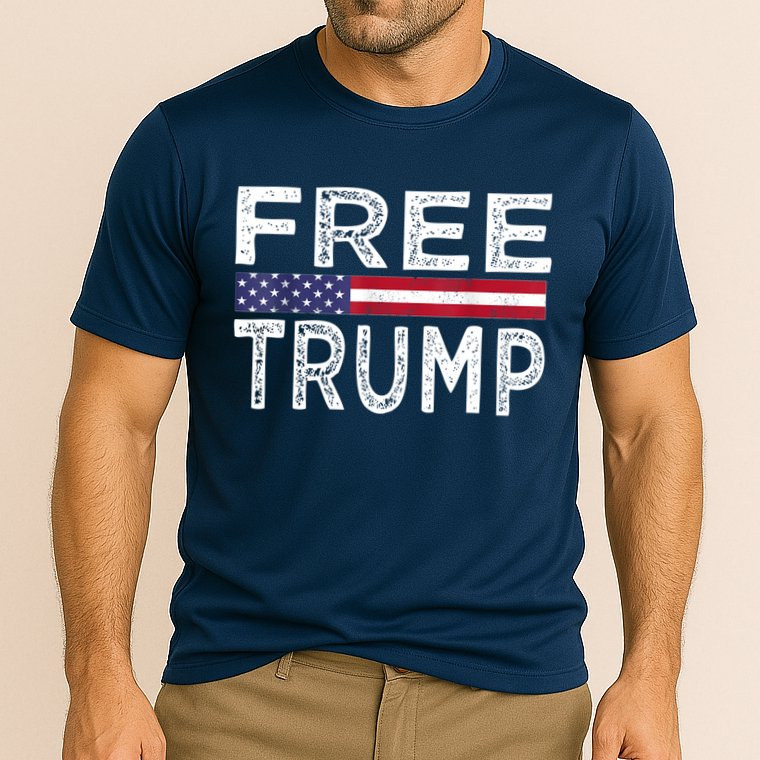 Free Trump, Free Donald Trump 2024 Cooling Performance Crew T-Shirt
