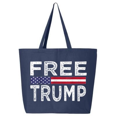 Free Trump, Free Donald Trump 2024 25L Jumbo Tote