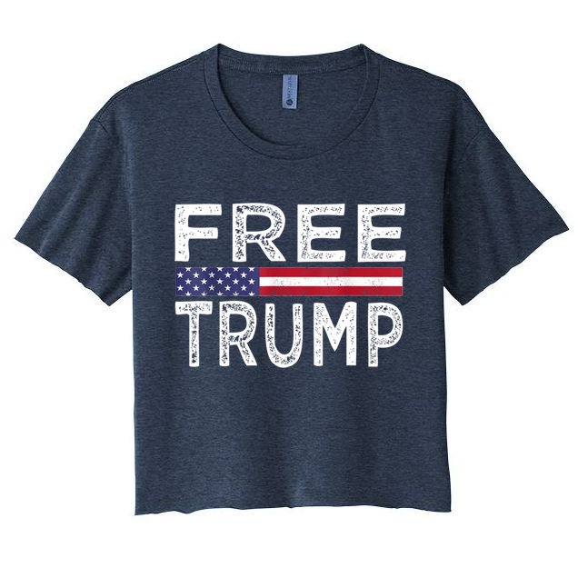 Free Trump, Free Donald Trump 2024 Crop Top