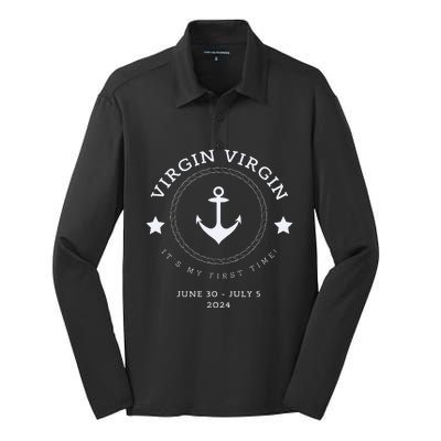 First Time Silk Touch Performance Long Sleeve Polo