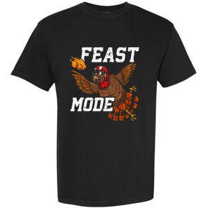 Football Thanksgiving Feast Mode Turkey Thanksgiving Garment-Dyed Heavyweight T-Shirt