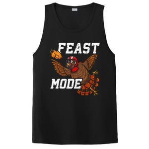 Football Thanksgiving Feast Mode Turkey Thanksgiving PosiCharge Competitor Tank