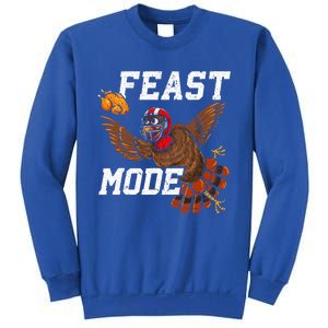 Football Thanksgiving Feast Mode Turkey Thanksgiving Sweatshirt