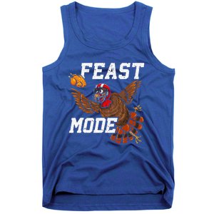 Football Thanksgiving Feast Mode Turkey Thanksgiving Tank Top