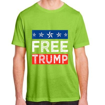 Free Trump, Free Donald Trump 2024 Adult ChromaSoft Performance T-Shirt