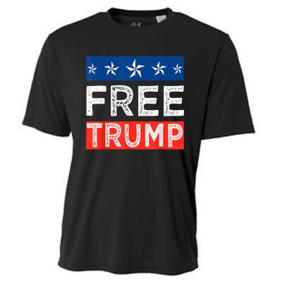 Free Trump, Free Donald Trump 2024 Cooling Performance Crew T-Shirt