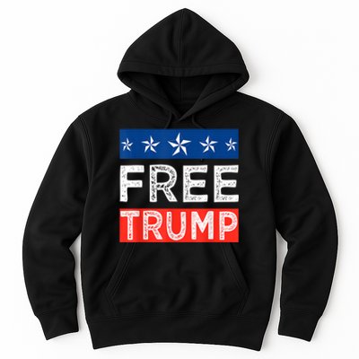 Free Trump, Free Donald Trump 2024 Hoodie