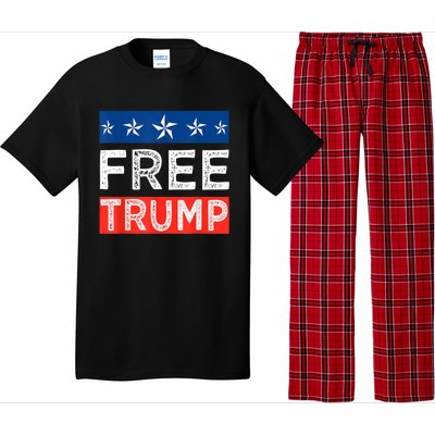 Free Trump, Free Donald Trump 2024 Pajama Set