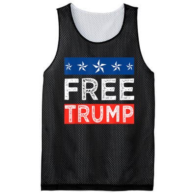 Free Trump, Free Donald Trump 2024 Mesh Reversible Basketball Jersey Tank