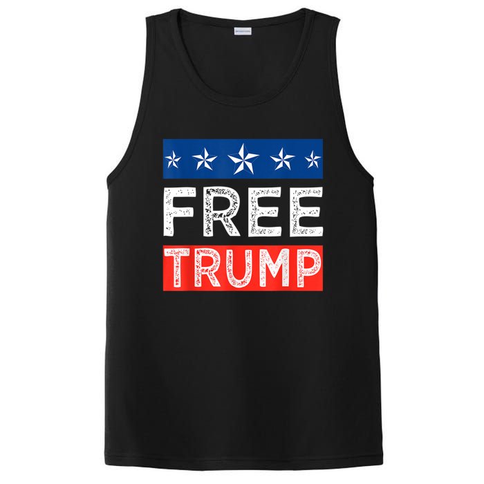 Free Trump, Free Donald Trump 2024 PosiCharge Competitor Tank