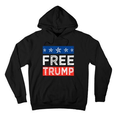 Free Trump, Free Donald Trump 2024 Tall Hoodie