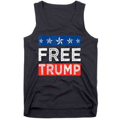 Free Trump, Free Donald Trump 2024 Tank Top